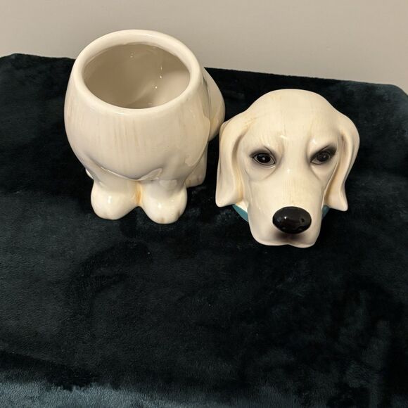 Pioneer Woman Yellow Labrador Retriever Lucy Cookie Jar - Picture 10 of 10